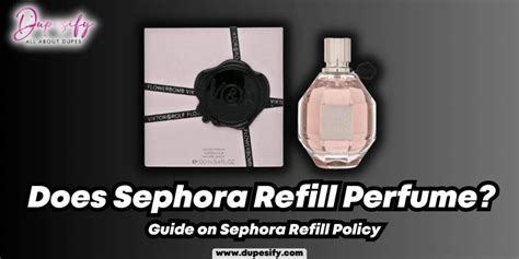 does Sephora refill perfume prices